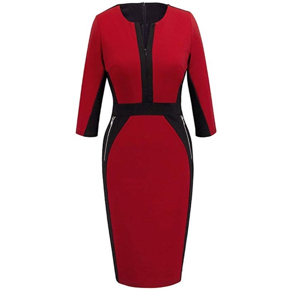 homeyee dresses womens stretch